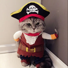 Load image into Gallery viewer, Funny Cat Clothes Pirate Halloween Clothes